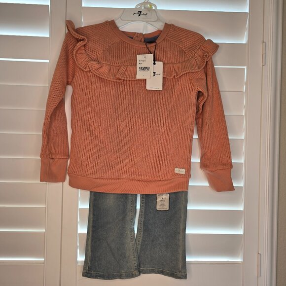 7 for All Mankind Coordinating Set for Girls - Picture 1 of 4